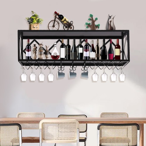 120cm metal wine rack - 120cm,
