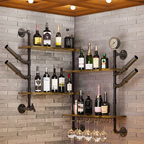 Industrial pipe bar wall - industrial,